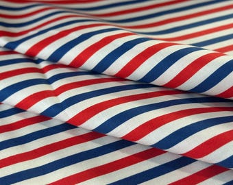 Firecracker Stripe - Red, White, and Blue