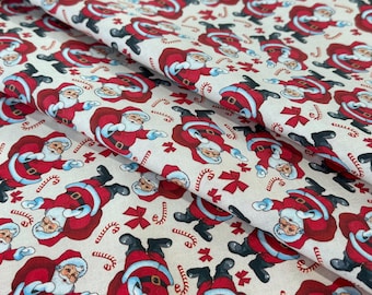Santa Toss on Cream