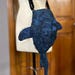 Whale Shark Bag | Crossbody or Backpack | Handmade Sea Creature Purse with Adjustable Strap | Unique Ocean-Themed Accessory