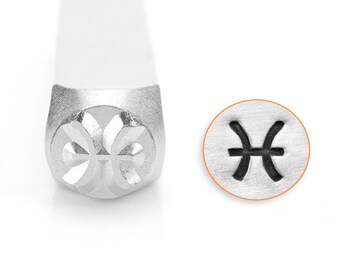 Aries Design Stamp Zodiac Stamps ImpressArt Stamp Carbon Steel Stamp SC1521-A-6MM Metal Works Stamp Metal Stamp