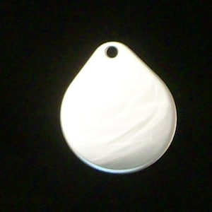 Stainless Steel Tear Drops -  20 gauge - Qty 5