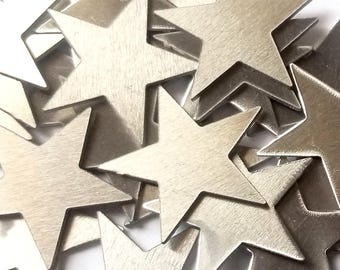 "Aluminium Star Stanzrohling - Menge 3, wählen Sie zwischen 1 1/2", 1 1/4", 1 1/8 "oder 1" und 12, 14, 16 oder 18 Gauge - verwenden Sie das Dropdown-Menü zur Auswahl."
