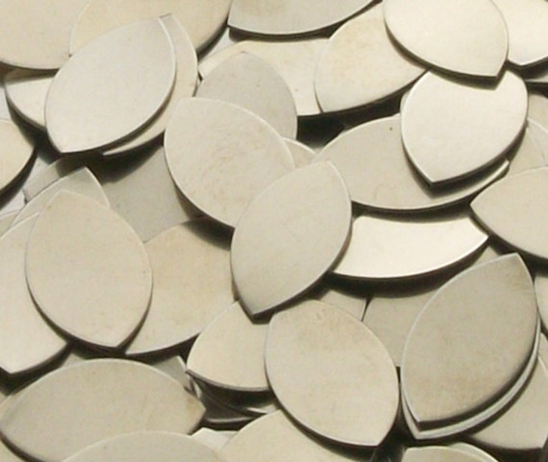 Nickel Silver Football / Eye / Leaf / Rugby Ball Shape 18 Etsy