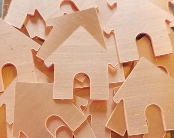 Copper Dog House - 1 1/4", 14, 16, or 18 gauge, USA Made!