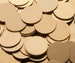 Bronze Discs - 20 Gauge, metal stamping blank, stamping disc, Bopper, stamping supplies, bronze round, stamping circle, etching, engraving 