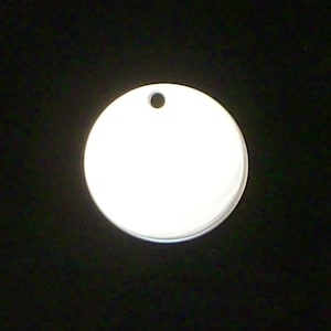 Stainless Steel Discs - 24 gauge, All Sales Final