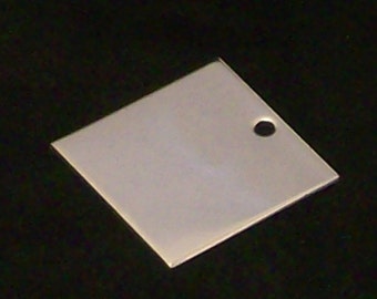Stainless Steel Squares - 20 Gauge, highly polished, mirror finish