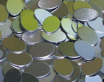 Aluminum Ovals - 22 Gauge, various sizes, use drop down menu to choose, USA Made!