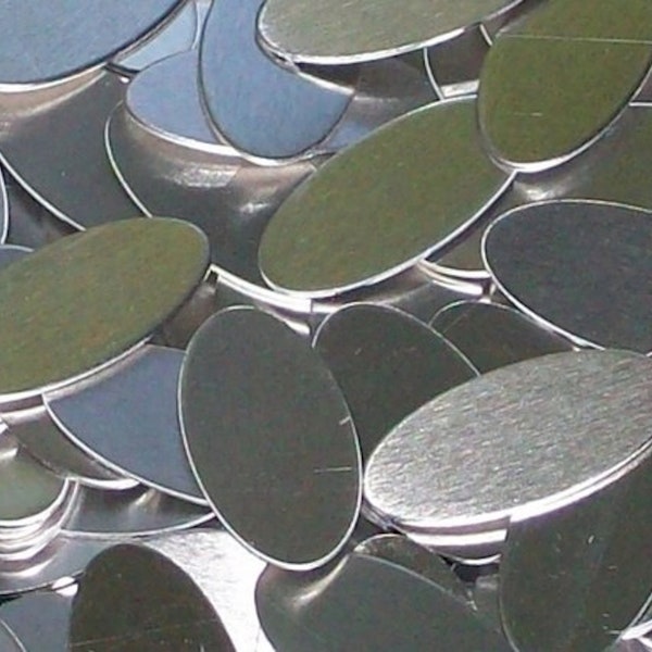 Stainless Steel Ovals 20 Gauge - Qty 5