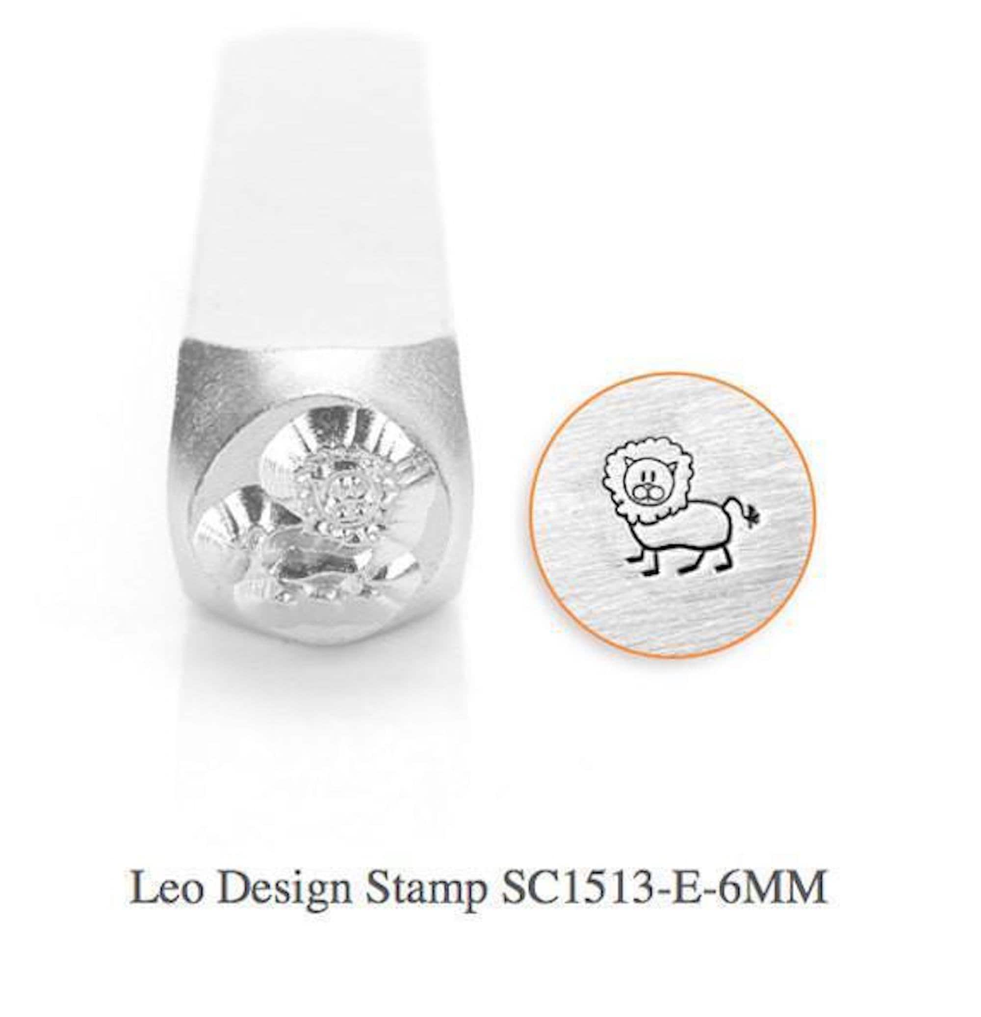 Brand New 6mm and 8mm Lion Metal Design 2 Stamp Set - Metal Stamp - Metal  Stamping and Jewelry Tool - SGCH-541542