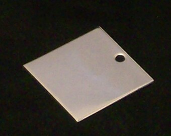 Stainless Steel Squares 18 Ga, metal hand stamping supplies, laser engraving blanks, stainless steel blanks