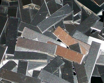 Aluminum Wrap Ring Blanks - 20 Gauge, stamping blanks, metal stamping blanks, hypo-allergenic, stamping bar, tags, rectangular blanks