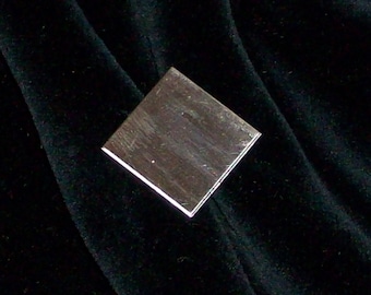 Sterling Silver Squares - 18 Gauge, stamping blanks, metal stamping blanks, square blanks, sterling sheet, Bopper, rectangular blanks