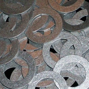 Aluminum Washers  - 12 Gauge, stamping blanks, metal blanks, washer blanks, Bopper, aluminum blanks