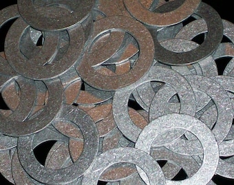 Aluminum Washers  - 12 Gauge, stamping blanks, metal blanks, washer blanks, Bopper, aluminum blanks