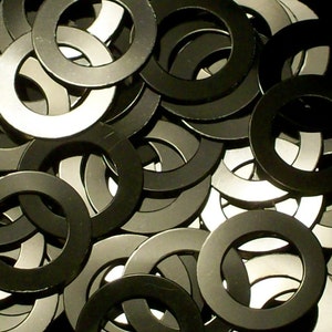 Sterling Silver Washers - 26 Gauge - Qty 1, hand stamping blanks