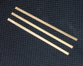 Messing Manschette Armband Rohlinge - 14 Gauge, 1/8 "- 2" breit