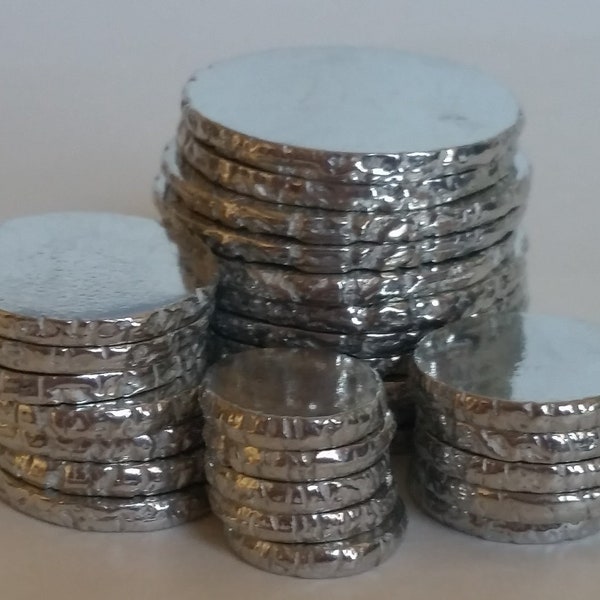 Pewter Coin Blanks - Various sizes and quantities - use drop down menu