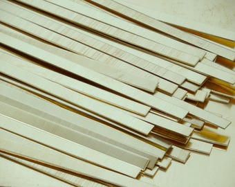 Brass Cuffs - 16 Gauge, 1/8" - 2" wide, 5" - 12" long