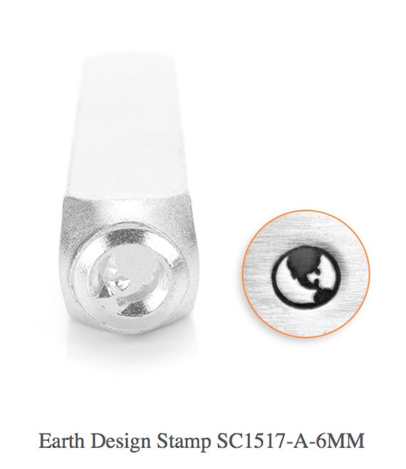 ImpressArt SC1510-H-6mm Swirl Design Metal Stamp