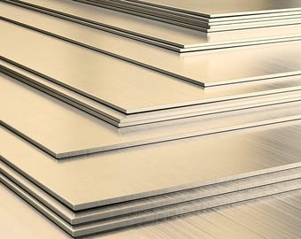 Nickel Silver Sheet Metal - 14 - 22 Gauge - various sizes available - use drop down menu