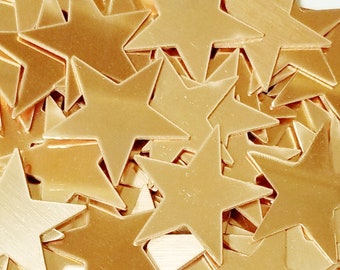 NuGold Star Blank - 14 ga, Metall Stanzteile, formen Rohlinge, stanzen Rohling, Sterne stanzen Rohlinge, Bopper*
