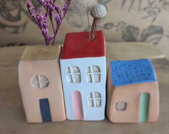 Rustic ceramic house (J K L)