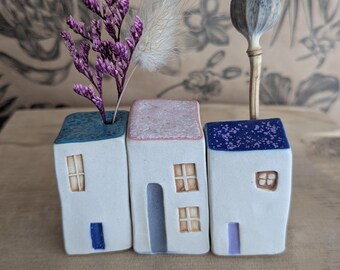 Rustic ceramic house (A B C)