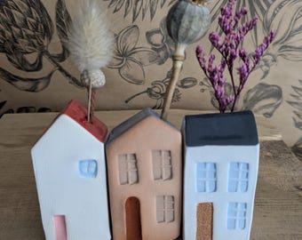 Rustic ceramic house (D E F)
