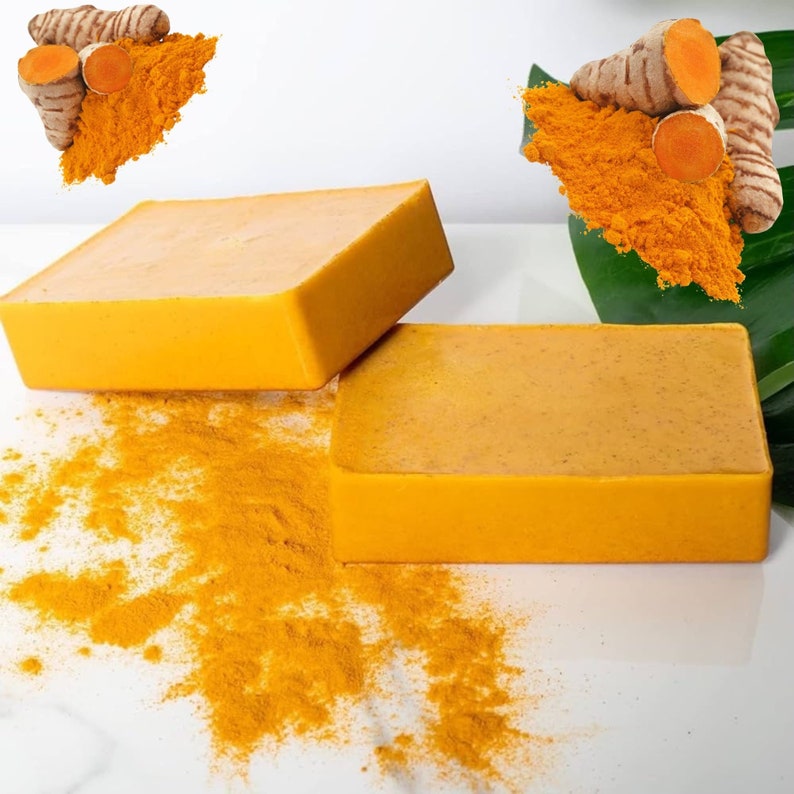 Turmeric Face Soap, Kojic Acid and Manuka Honey Face Soap, 2 Pieces ...