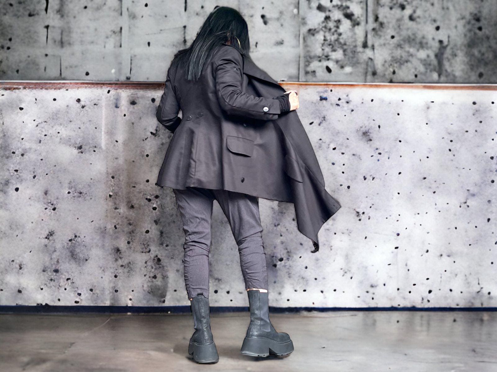 Avant Garde Trench Coat - Etsy