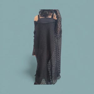 Asymmetrisches Baumwoll-Tunika-Kleid: Avantgarde, Plus Size Boho Chic
