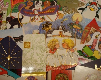 25 Upcycled Christmas Gift Tags