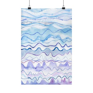Calm Brain Waves Print