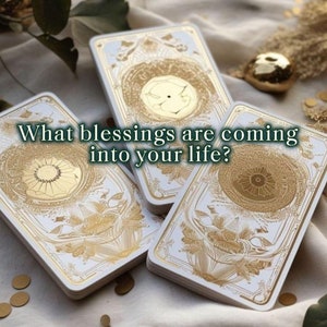 ¿Qué bendiciones están llegando a tu vida? Lectura de cartas del tarot / Lectura psíquica / Lectura positiva