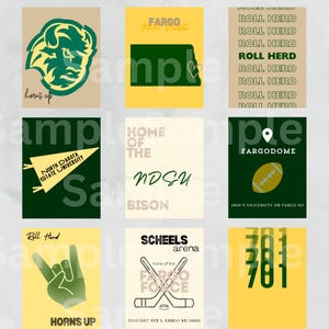 Posters de l'Université d'État du Dakota du Nord