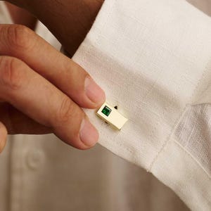 男性用ギフト、父親へのギフト、誕生石カフスボタン、カスタムカフスボタン、誕生日プレゼント、記念日の家族ギフト、クリスマスプレゼント、彼への結婚祝い