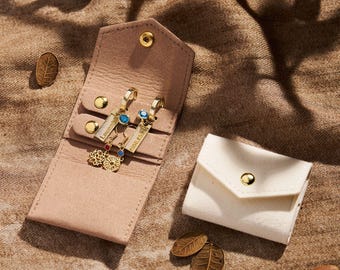 Custom Jewelry Storage Pouch, Custom necklace, Bracelet,  Earrings,  Ring, Pay for difference, Upgade Material, Jewelry Storage