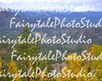 Descarga digital Fotografía de paisaje natural de Dakota del Sur