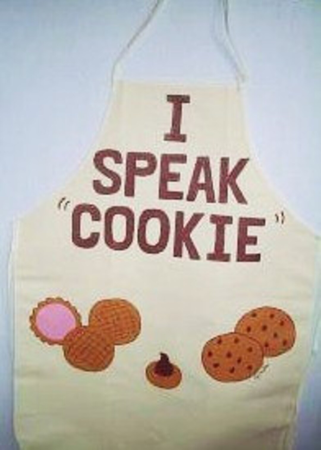 Cookie Baking Apron Bakers Apron I Speak Cookie Apron Gift Etsy