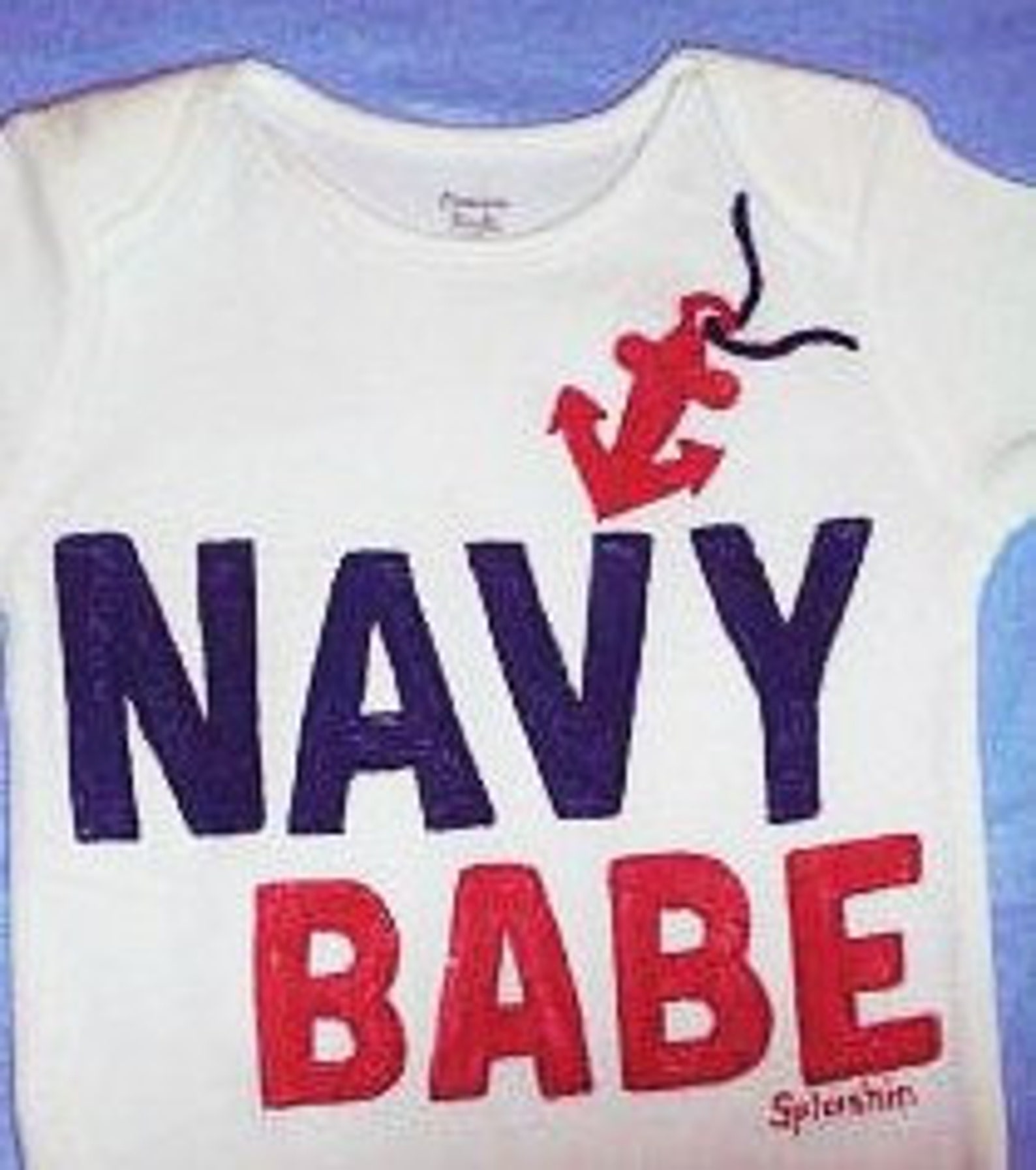 Navy Baby Navy Babe Bodysuit Nautical Baby Baby Girl One - Etsy