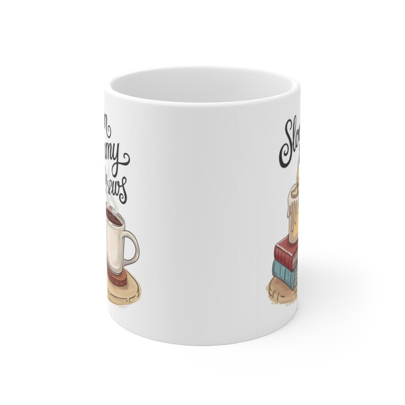 Slow Burn Romance Reader Coffee and Tea Mug Gift for Coffee Lover