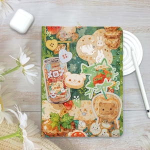 Canvas Style iPad Case For iPad 9.7" 10.2" 10.9" 11" 12.9",iPad 10th Cover, iPad Pro 2021 2022 2024 iPad mini 6, iPad Air 6, ipad Case 2024