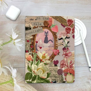 Cute Cat iPad Case For iPad 9.7" 10.2" 10.9" 11" 12.9",iPad 10th Cover, iPad Pro 2021 2022 2024 iPad mini 6, iPad Air 6, ipad Case 2024