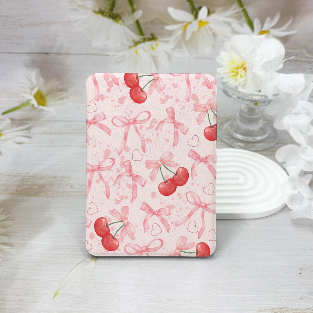 Bow and Cherry 2024 Kindle Case for Kindle/paperwhite 10th 11th 12th,6 ...
