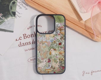 Cute Rabbit Soft Phone Case For iPhone 17 iPhone Air iPhone 11/12/13/14/15/16 iPhone Pro/Pro Max iPhone 16e iPhone Mini iPhone XS MAX Gift