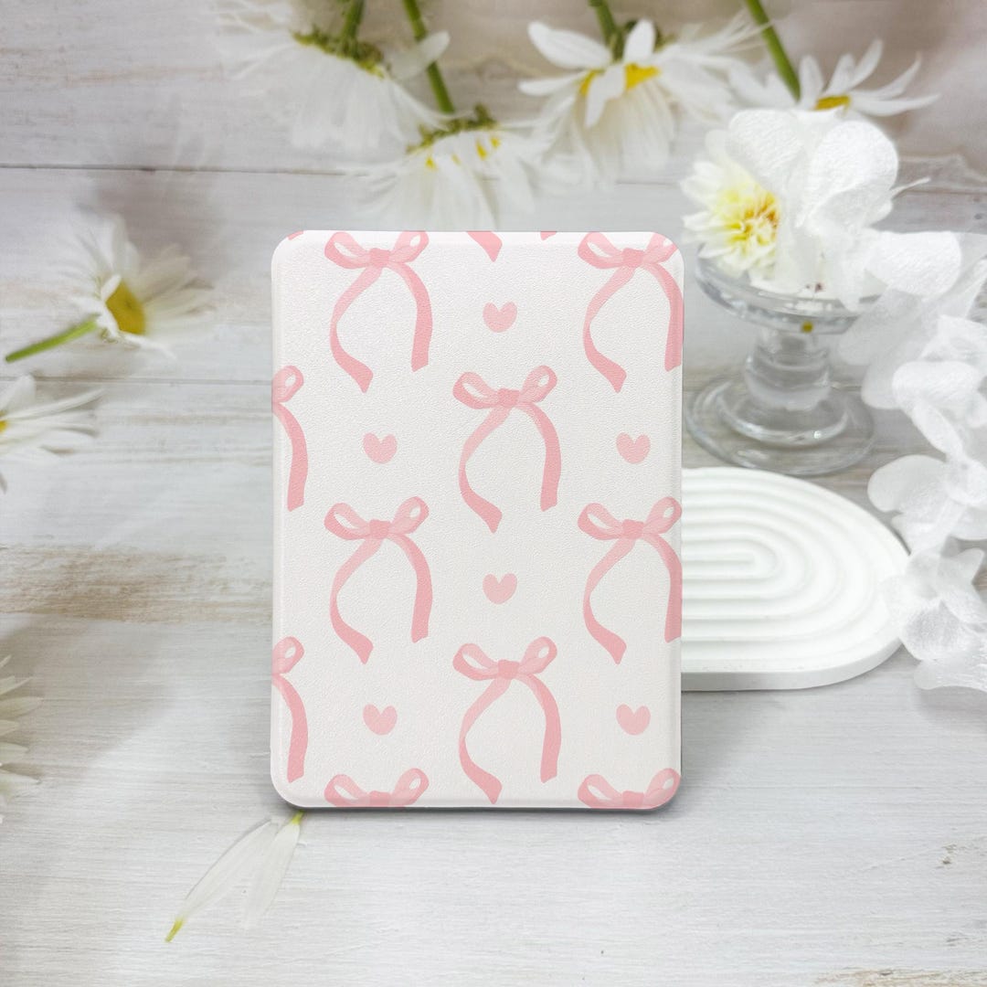Pink Bow 2024 Kindle Case for Kindle/paperwhite 10th 11th 12th,6'' 6.8 ...