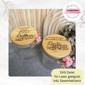 SVG Merci éducateur adieu maternelle incl. pot de stockage de licence commerciale fichier laser fichier numérique laser fils de patience patience