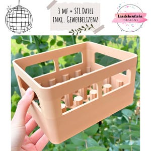 STL + 3MF file 3D printer incl. commercial license Short box Party box Drinking box Father's Day gift digital file gift