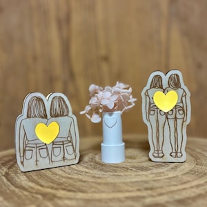 SVG Ballonlicht Freundinnen Freundin Geschenk Freundschaft